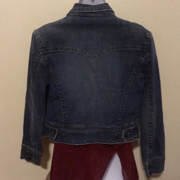 Maurices Stretch Denim Jacket Small - Picture 5 of 6